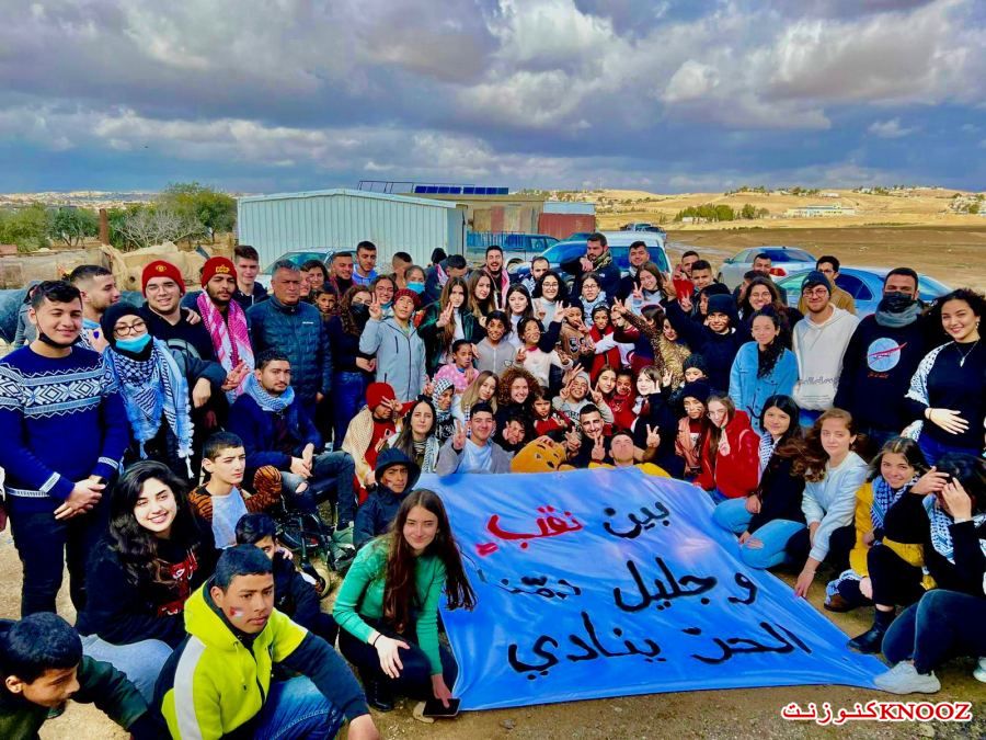 زيارة للشبيبة الشيوعية والجبهات الطلابية للقرى مسلوبة الاعتراف تطلق حملة دعم النقب